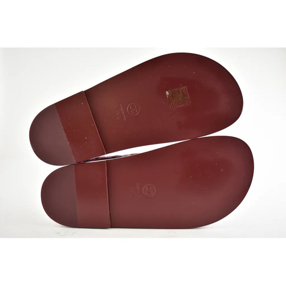 Chanel 21A Pink Velvet Denim CC Logo Mule Slide Strap Flat  Chanel 21A Pink Velvet Denim CC Logo Mule Slide Strap Flat Teva Dad Sandal 35.5